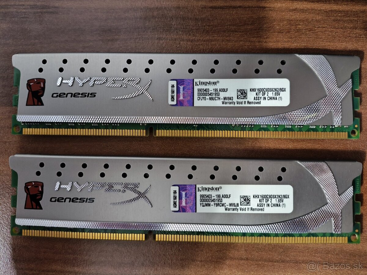 Kingston HyperX Genesis 8GB (2x4GB) DDR3 RAM