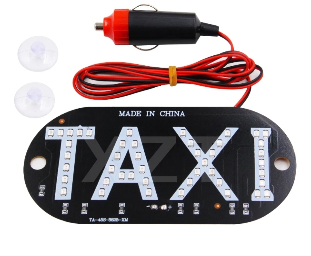 LED svetlo TAXI