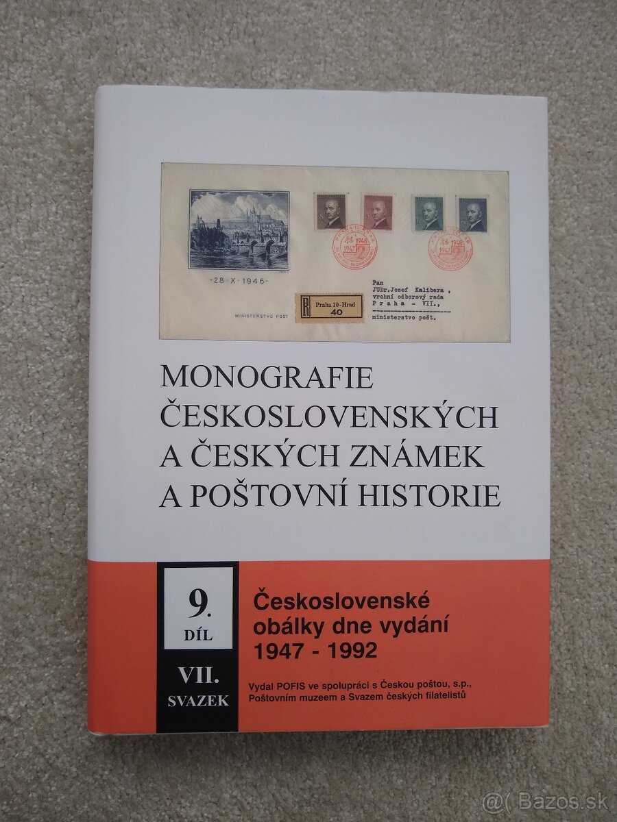 Monografie českoslov. a českých známek 9. díl, FDC