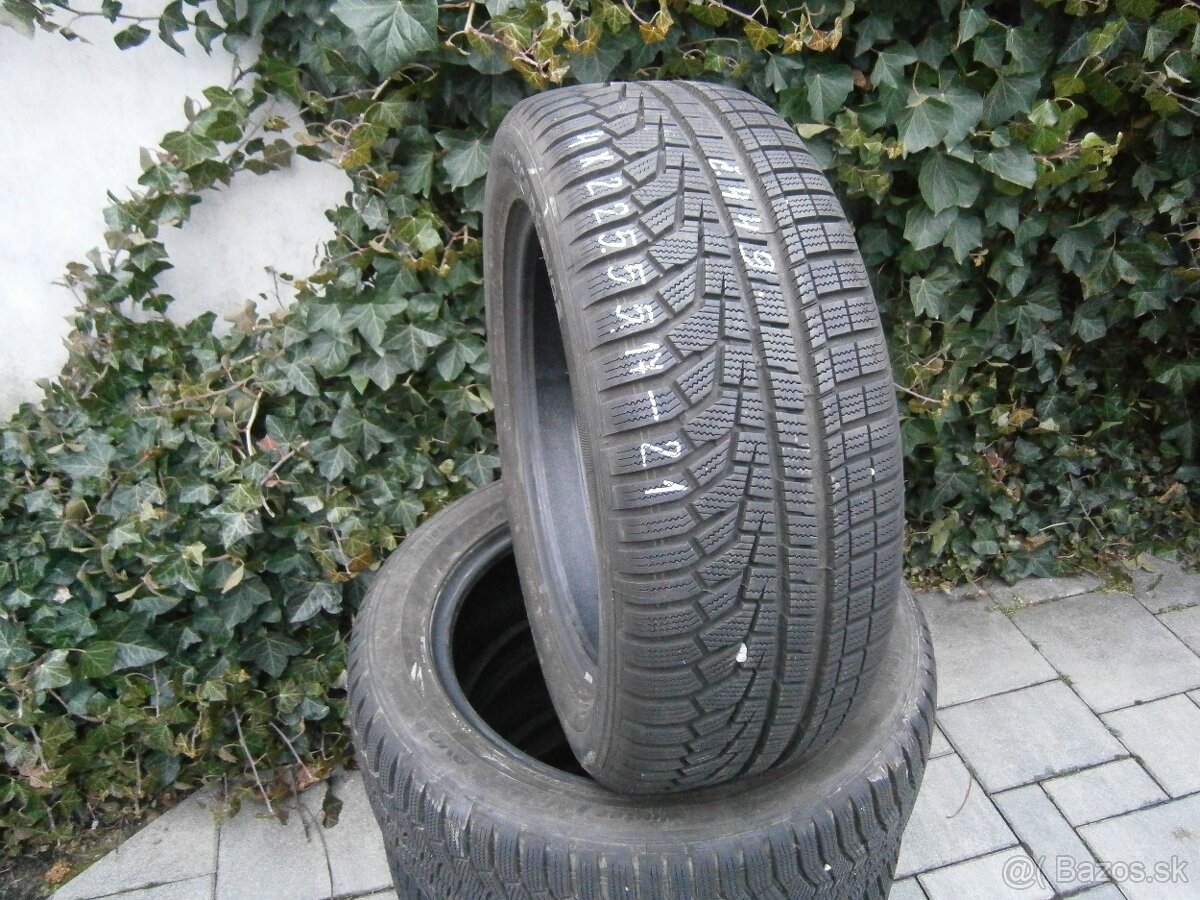 Predám 4x zimné ako nové pneu Hankook 225/55 R17 97HXL