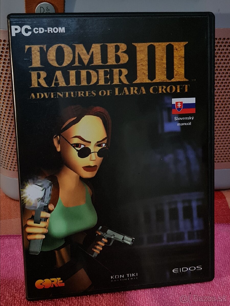 Tomb Raider III, Slovenský manuál, Sold Out edícia)