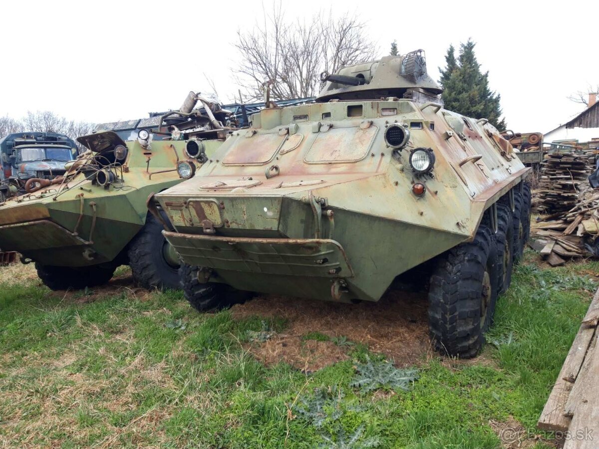 Predám obrnené transportéry BTR-60