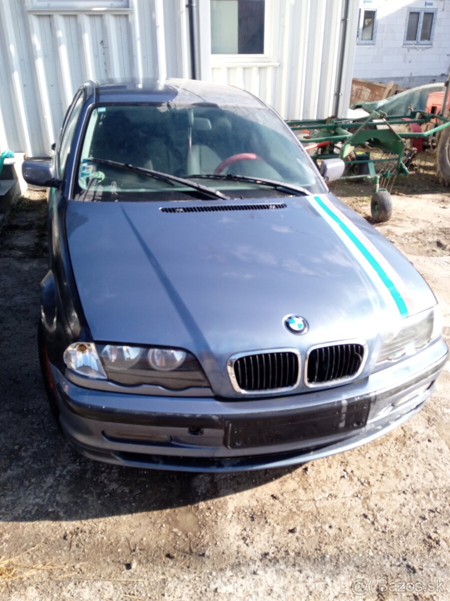 Rozpredám BMW E46 100 kw