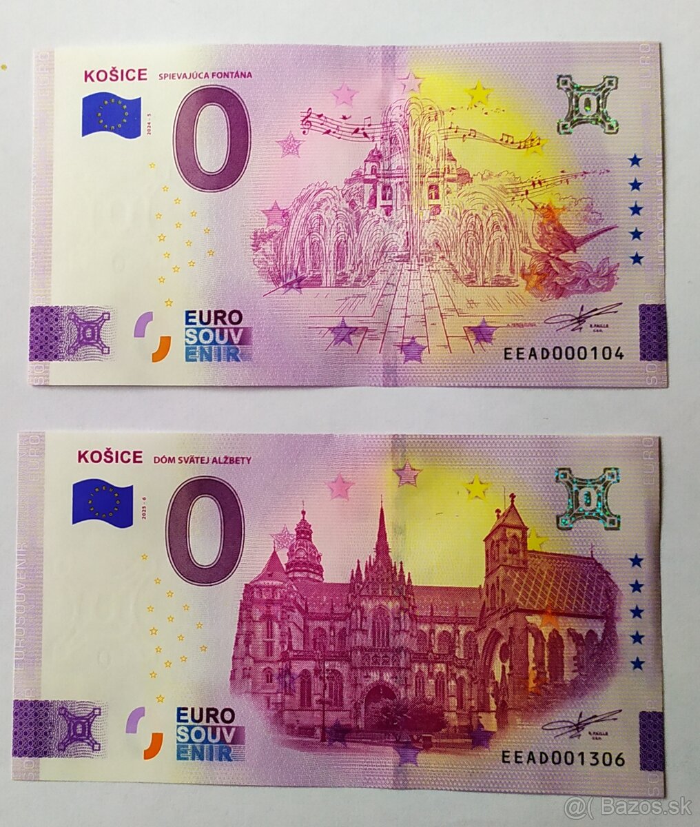 0€ / 0 euro / 0 eurová bankovka