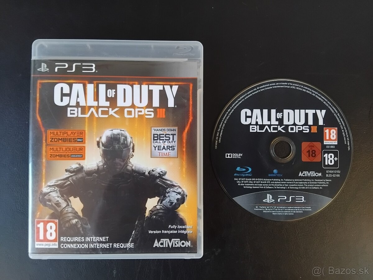 Hra pre PS3 - Call of Duty Black Ops 3