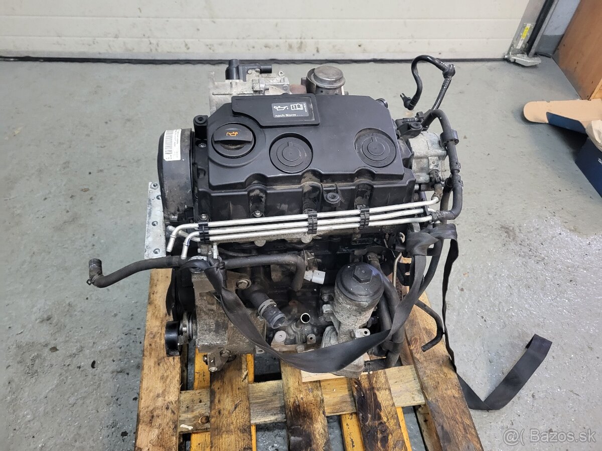 Motor 1.9tdi 77kw bxj bls