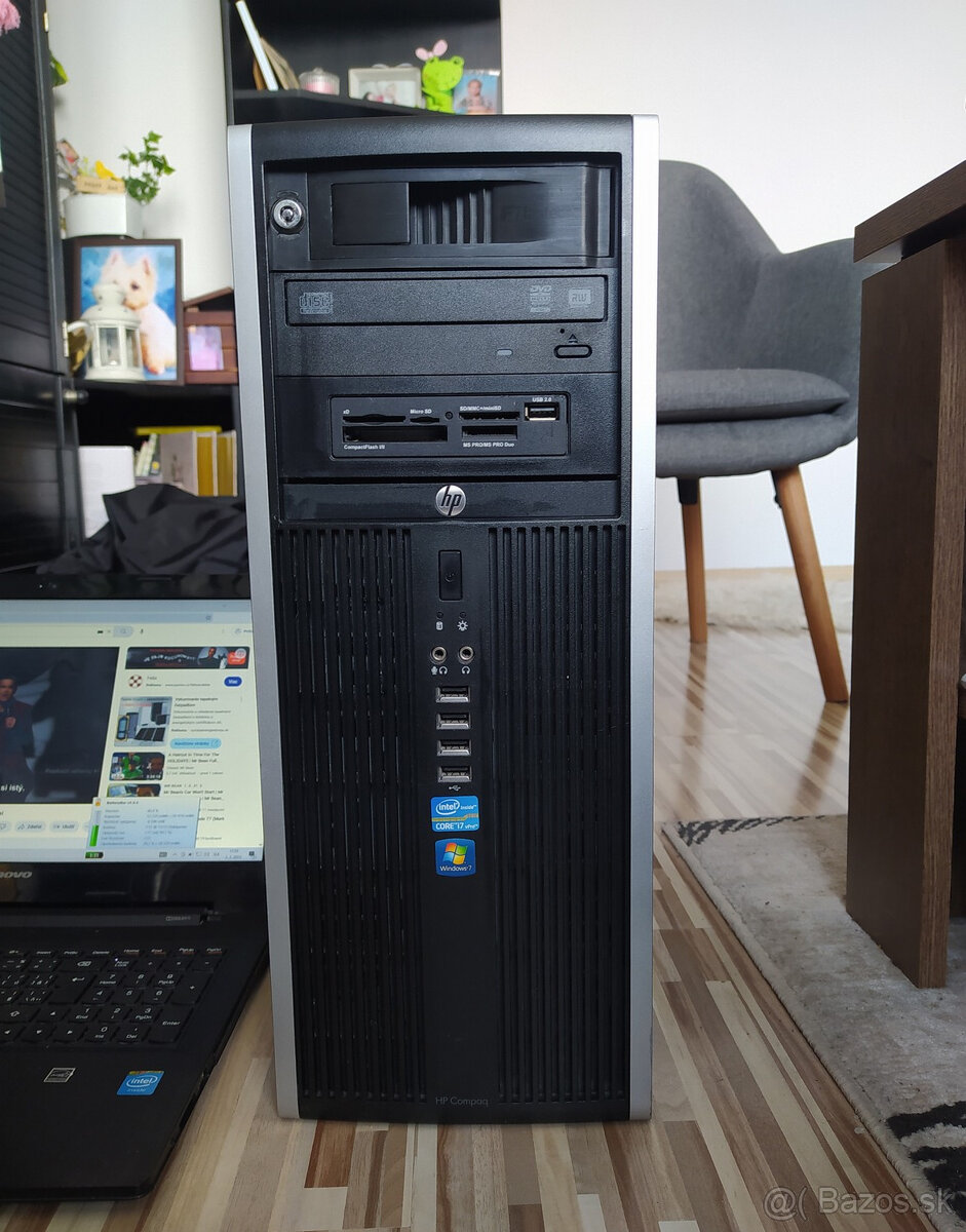 PC HP 8300 - Core i7-3770, 12GB, 500GB, nVidia GTS 450