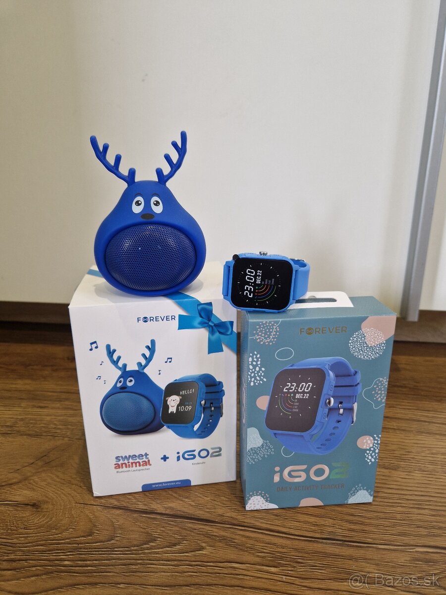 Detske smart hodinky iGO2 + reproduktor