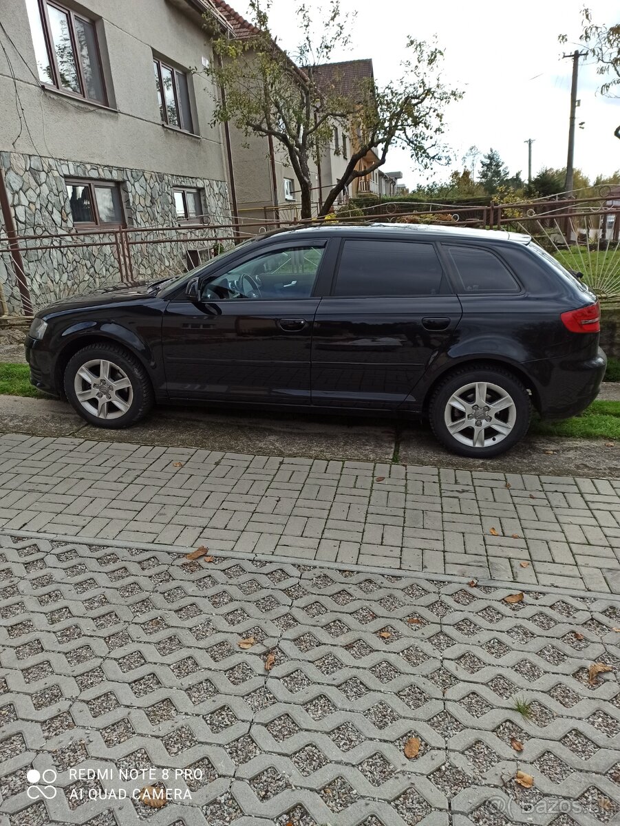 Predám Audi A3 rok 2/2010.TDI.1.6.