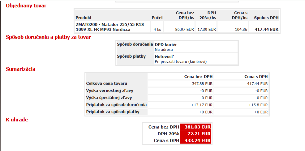 255 55 r18 Zimne pneumatiky Matador Nordica