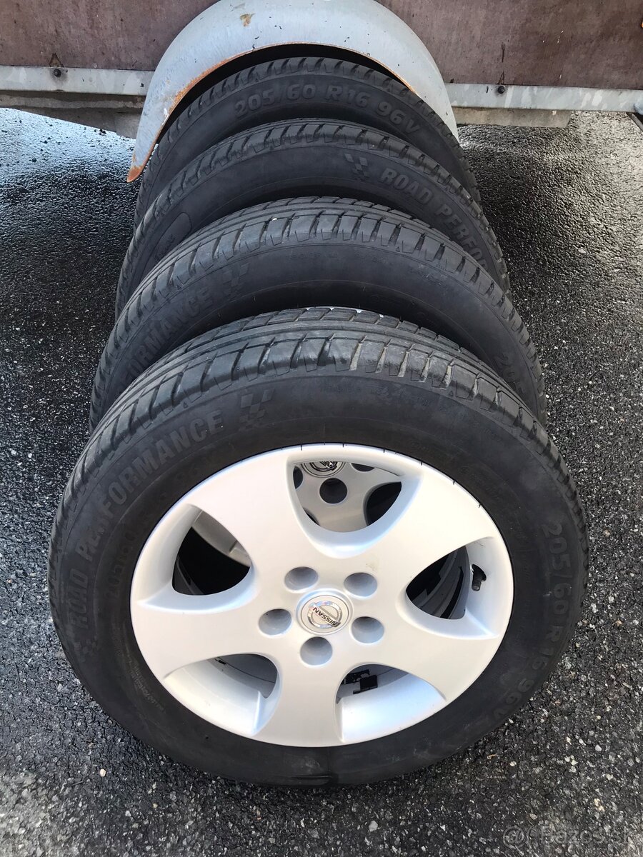 Alu kola Nissan Almera Tino, Primera P12 205/60 R16