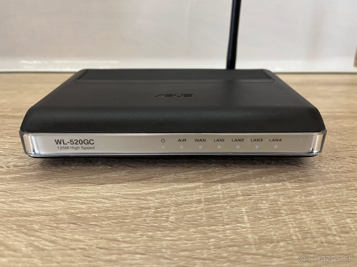 Wifi router ASUS WL-520GC (s DD-WRT)