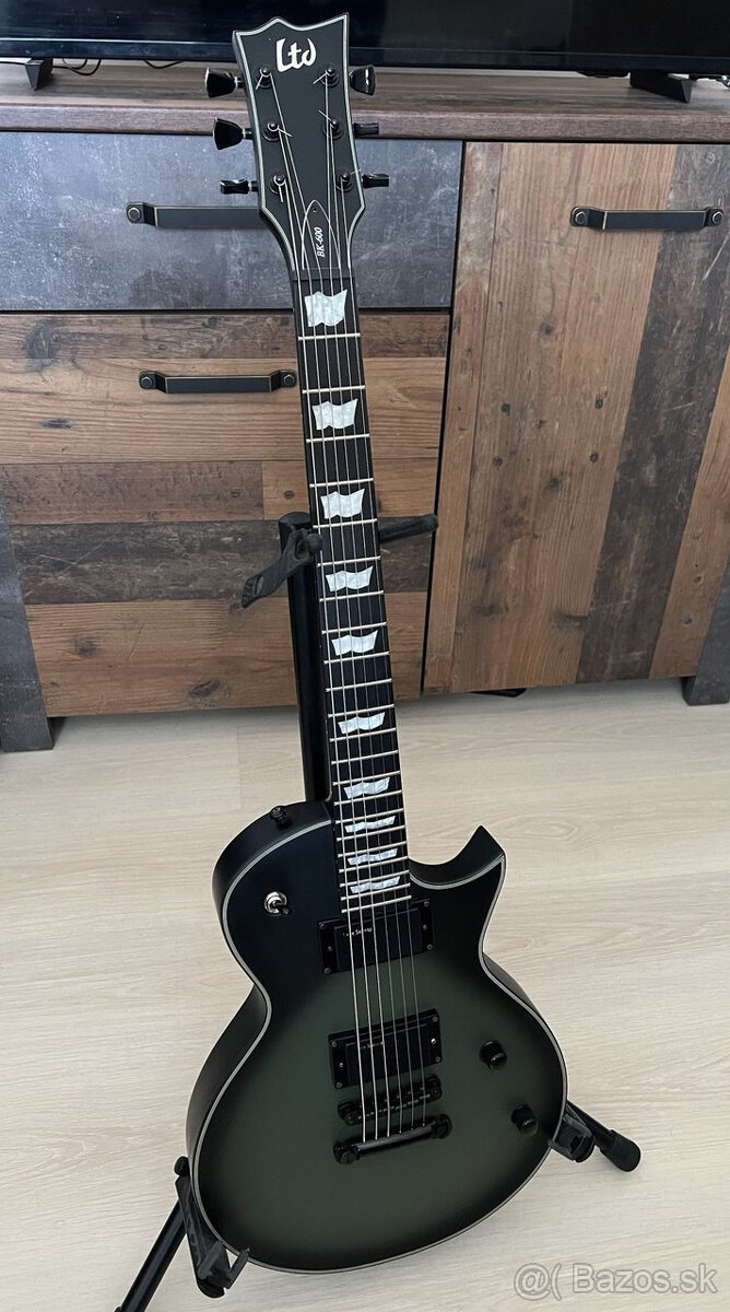 ESP LTD BK-600 Bill Kelliher Signature Military Green Satin