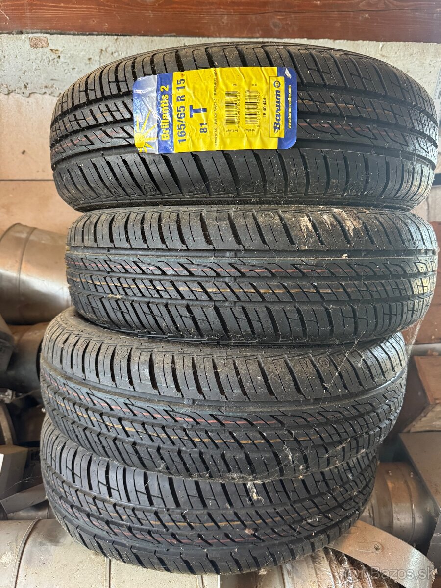 Predam pneumatiky Barum 165/65 r15 LETNE