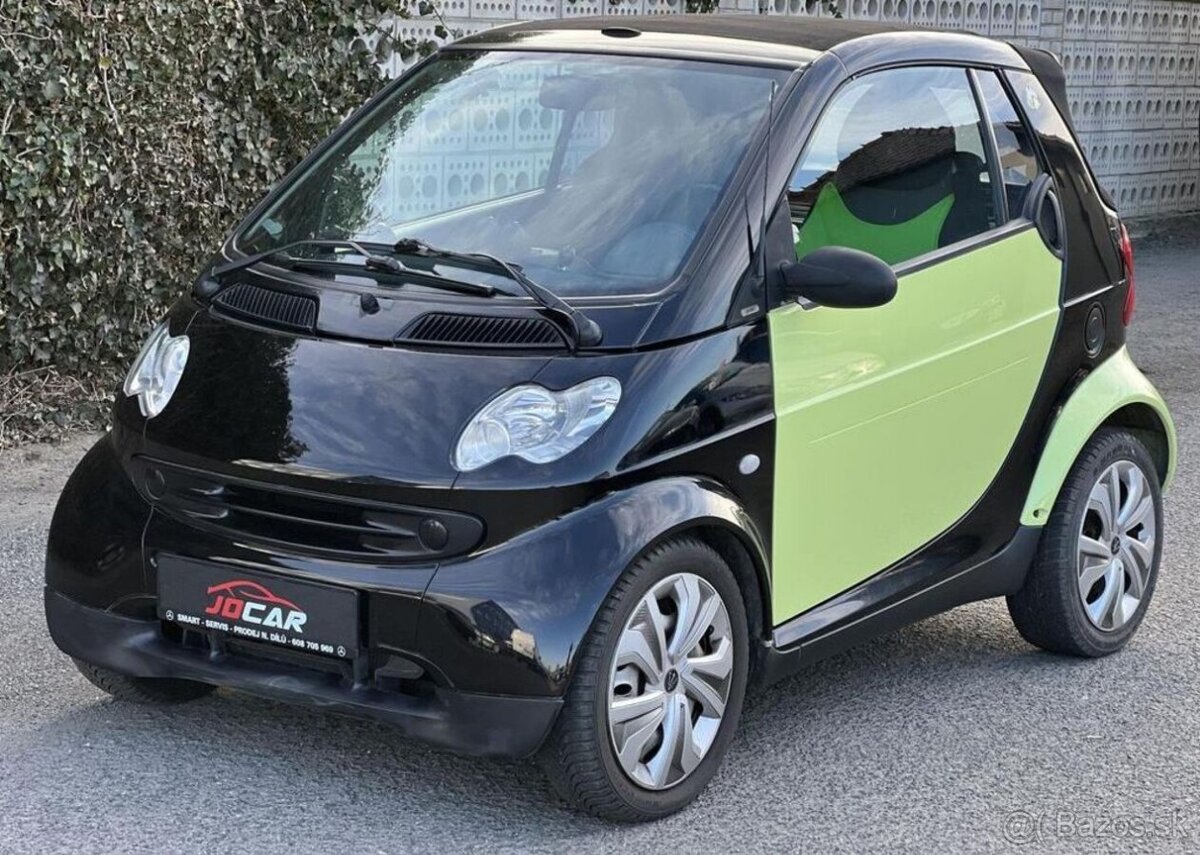 Smart Fortwo 0.6i CABRIO KLIMA AUTOMAT benzín automat 45 kw