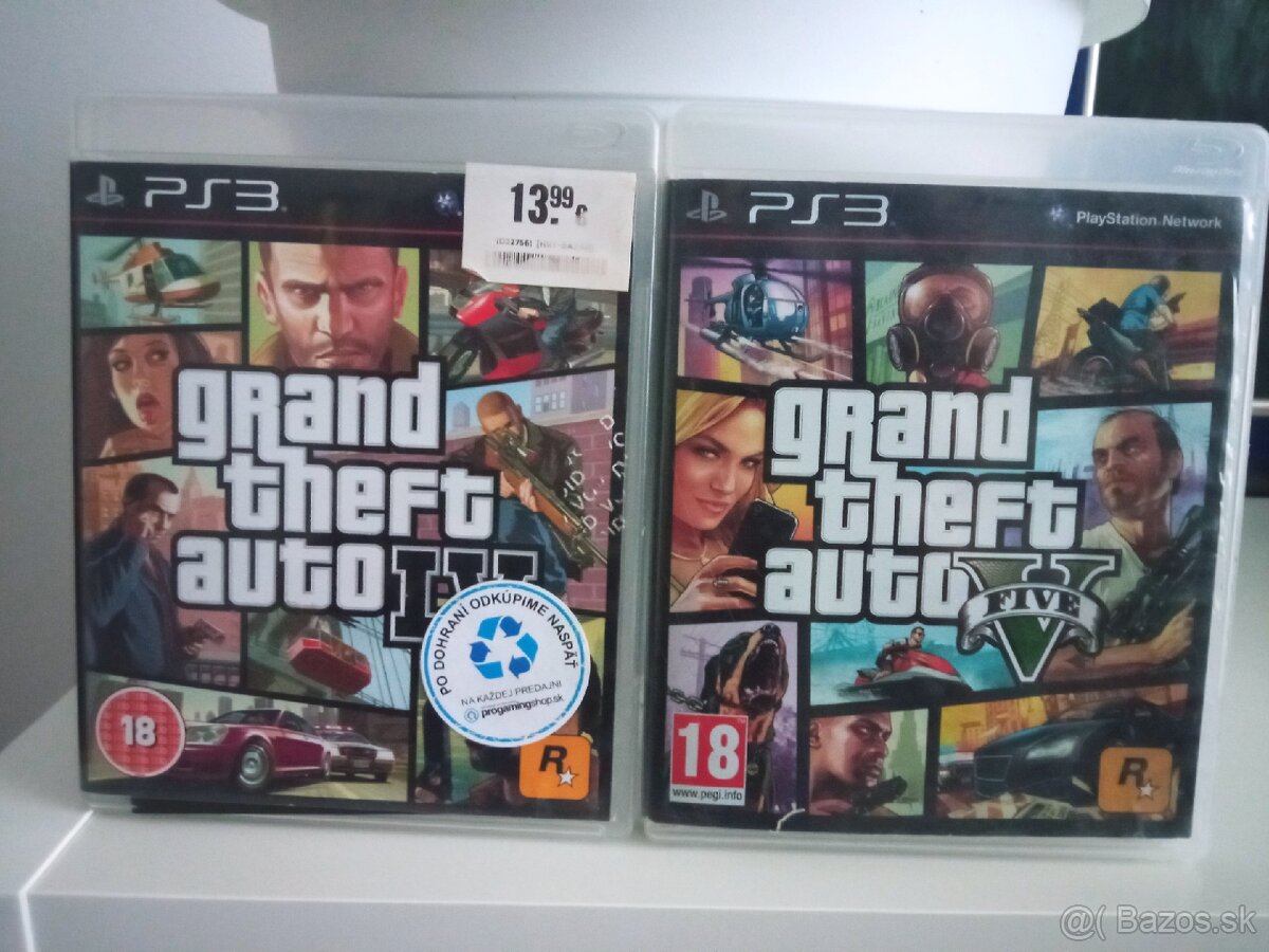 PS3 GTA hry