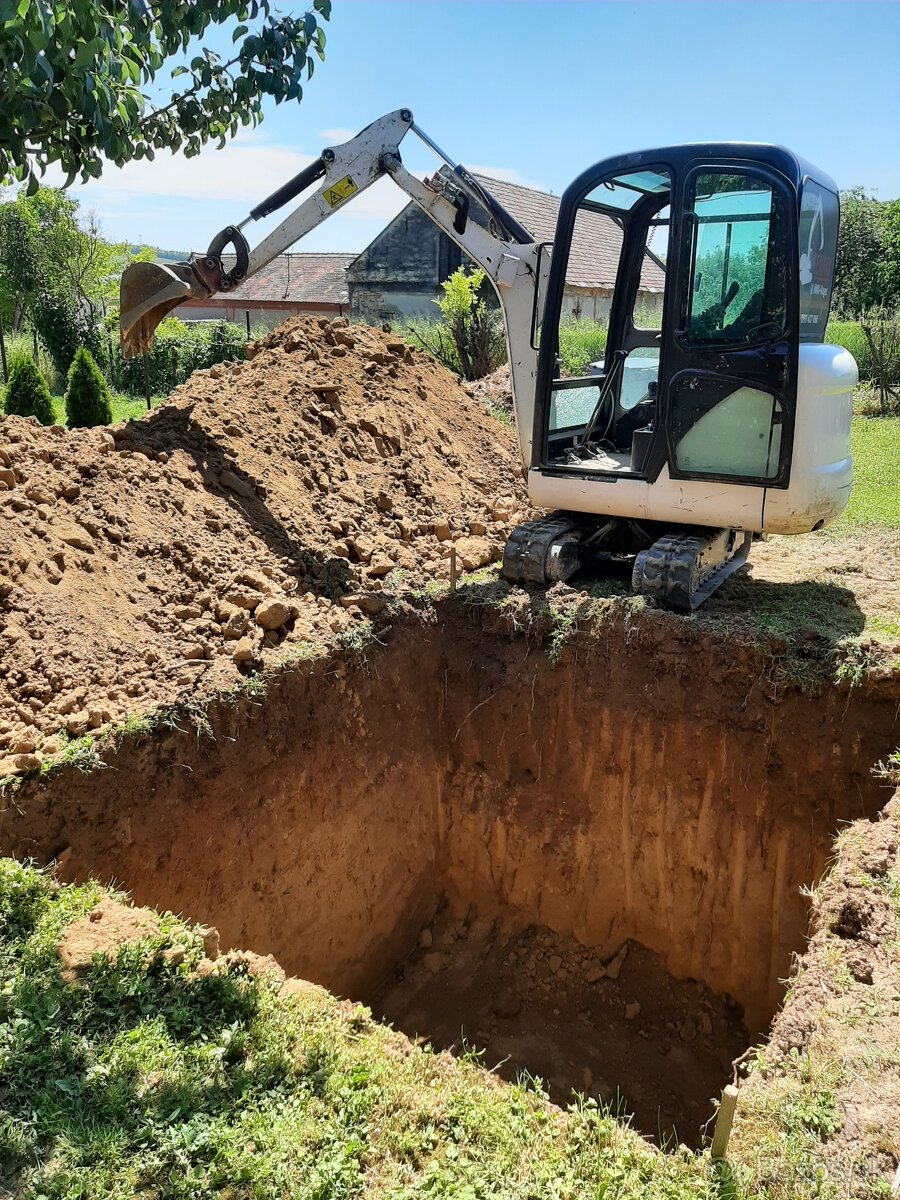 Buracie,zemné a výkopové práce