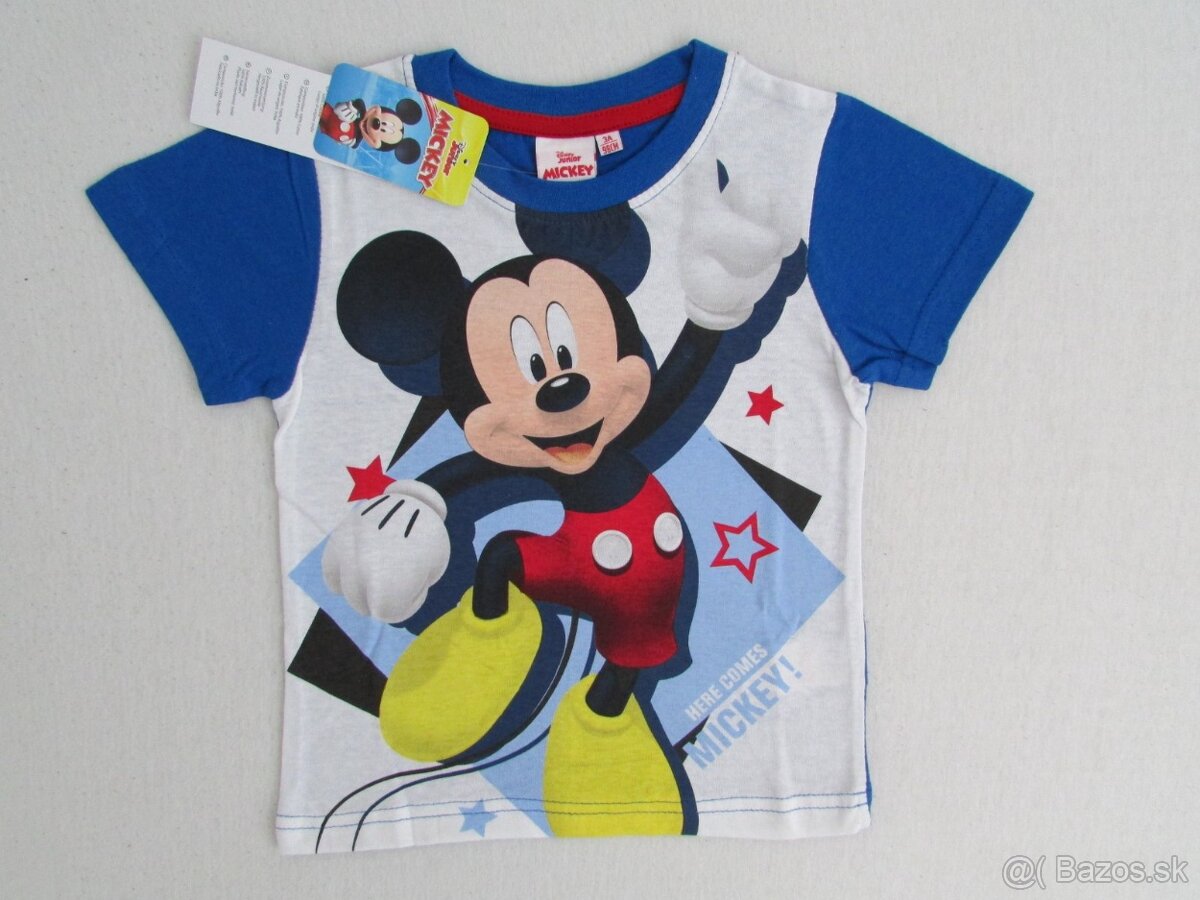 Tričko Mickey Mouse veľ. 98, 116, 122 a 128