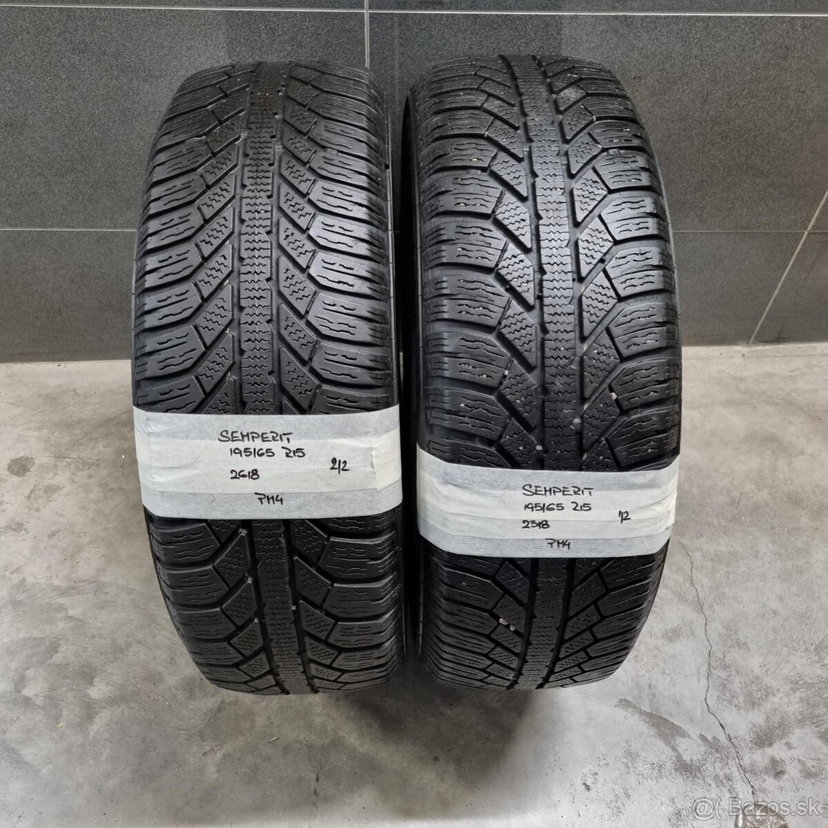 Zimné pneumatiky 195/65 R15 SEMPERIT DOT2318/2618