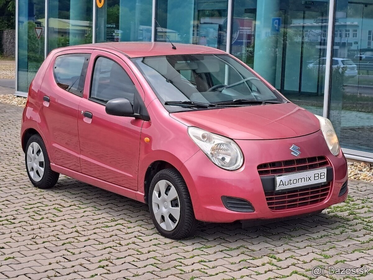 Suzuki Alto 1.0i benzín, r.v.2010, Slovenské vozidlo