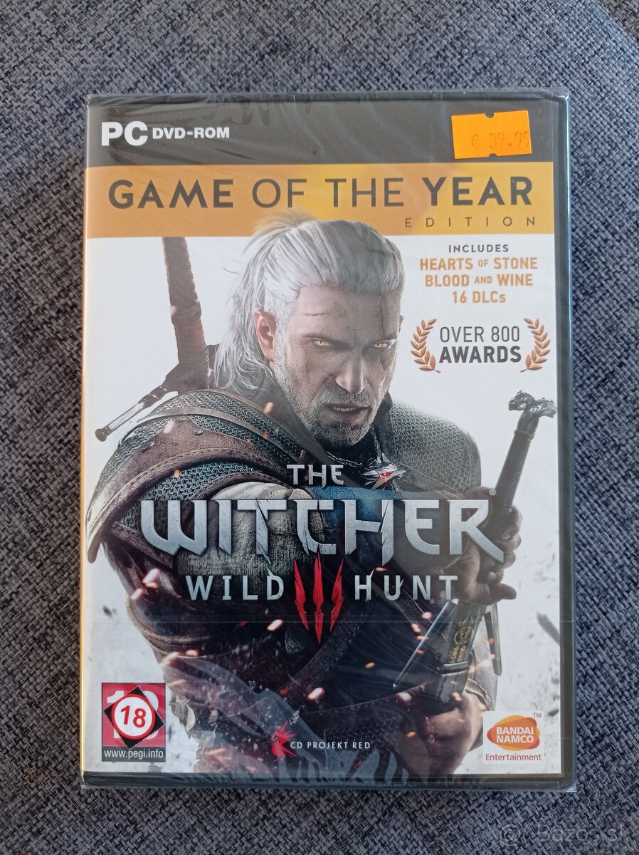 PC DVD hra The Witcher III: Wild Hunt (GOTY edition)