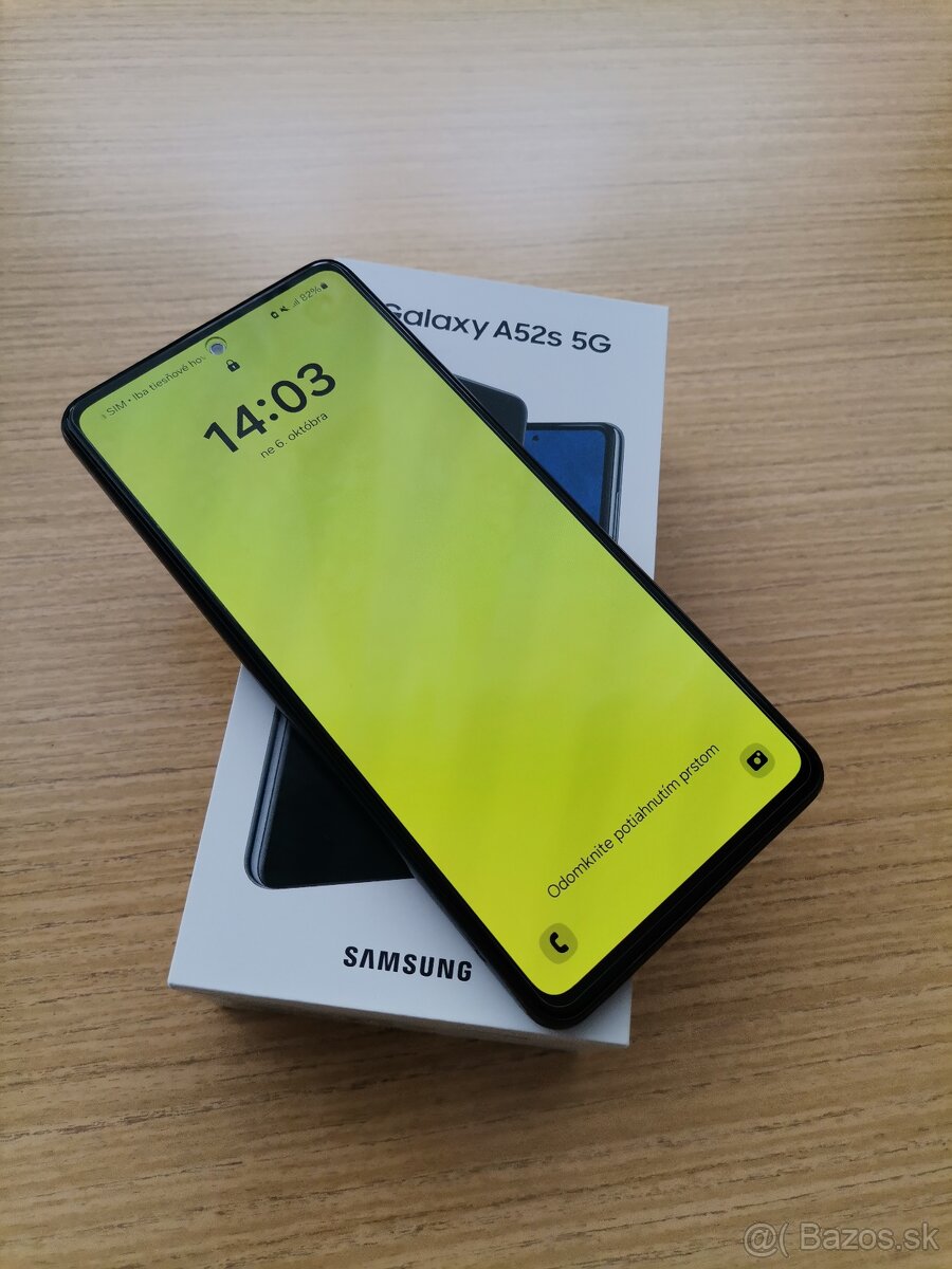 Samsung galaxy A52s Black