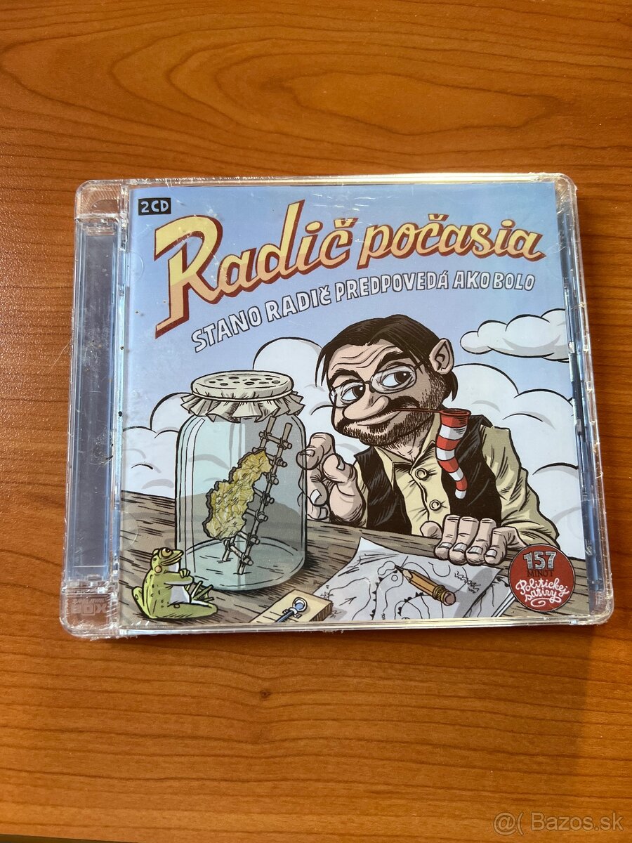 CD hovorene slovo STANO RADIČ 2CD Nové