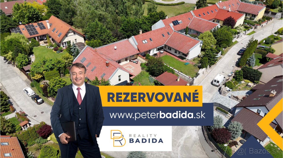 Átriový tehlový Rodinný dom - Panský Les - Malá Ida, predaj