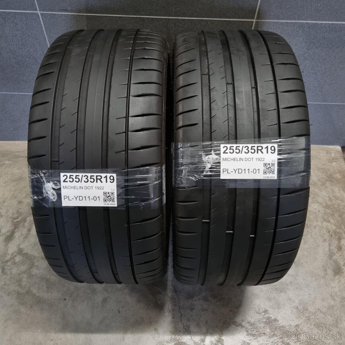 Letné pneumatiky 255/35 R19 MICHELIN DOT1922