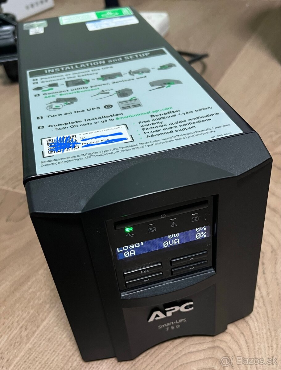 APC Smart UPS 750VA LCD 230V (500W)