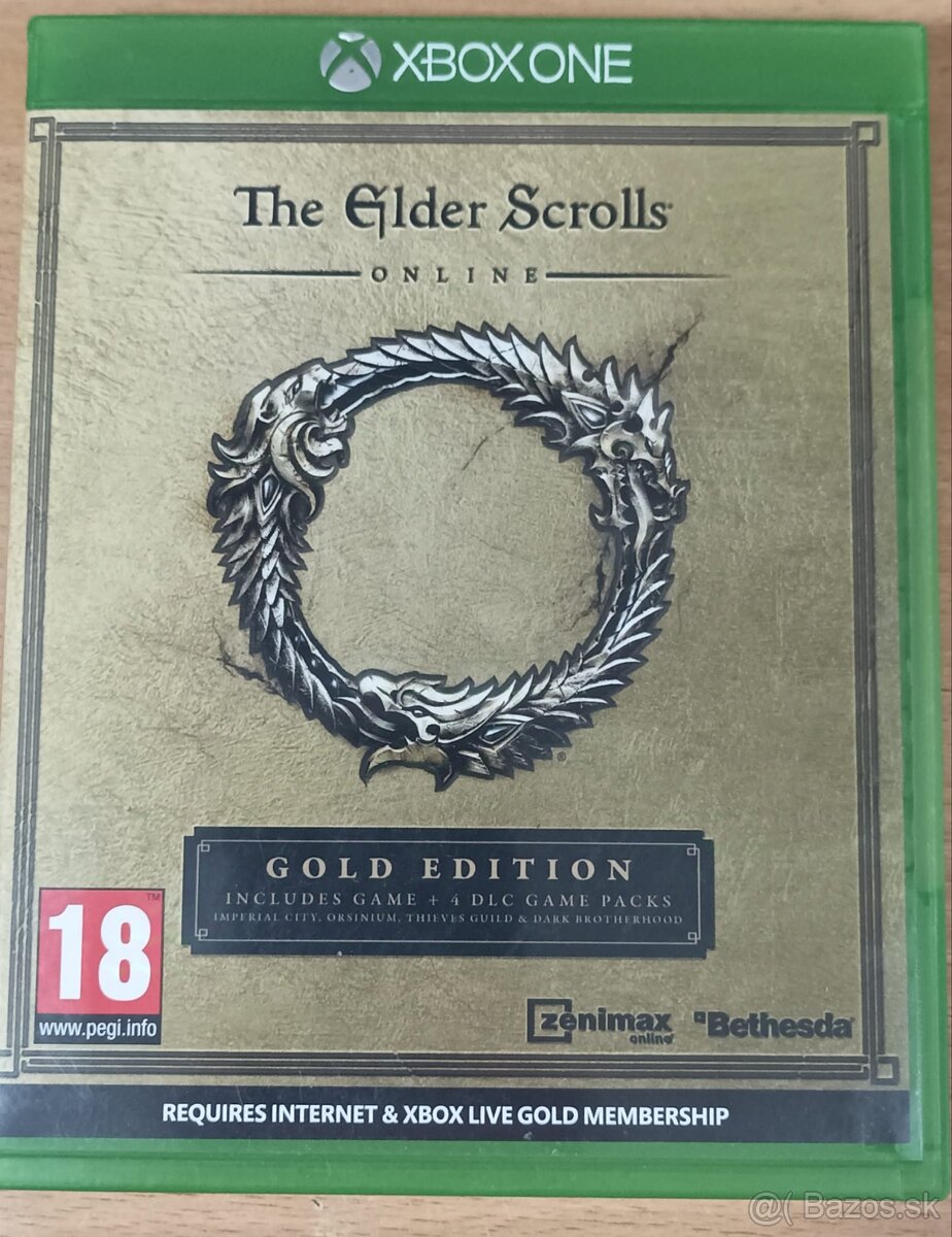 Hra na XBOX ONE - The Elder Scrolls Gold edition