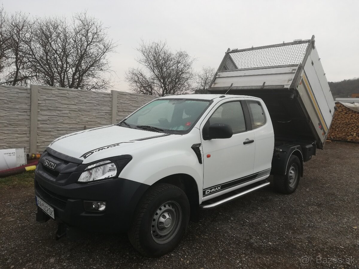 Isuzu D-max space Cab 4WD vyklapač 3S