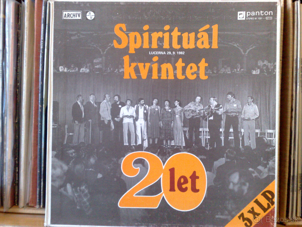 PREDAM LP A SP -SPIRITUAL KVINTET