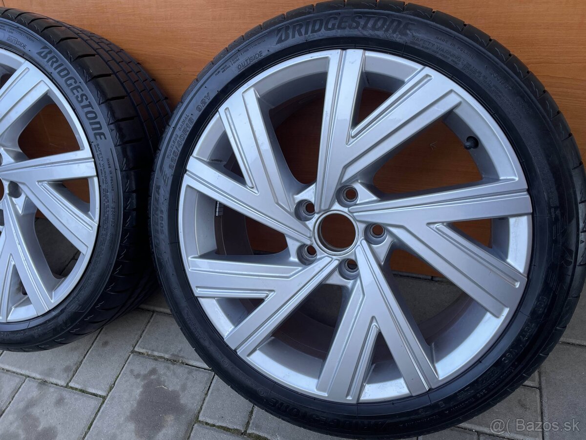 BERGAMO  org. VW 5x112  7,5x18 ET 51  225 40 R18 letné