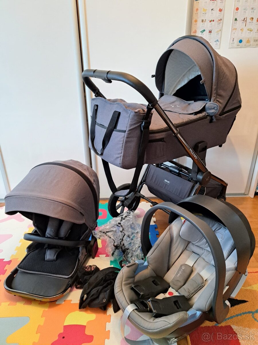 Predám Muuvo Quick 3.0+autosedacka Cybex Aton 5