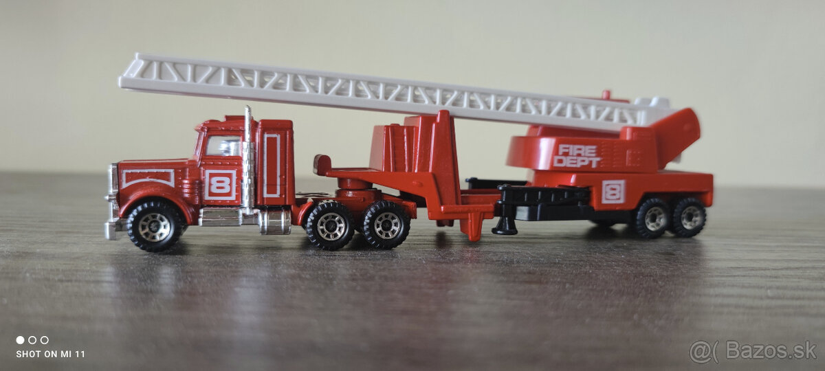 Matchbox Convoy CY 13 Peterbilt Fire Ladder England