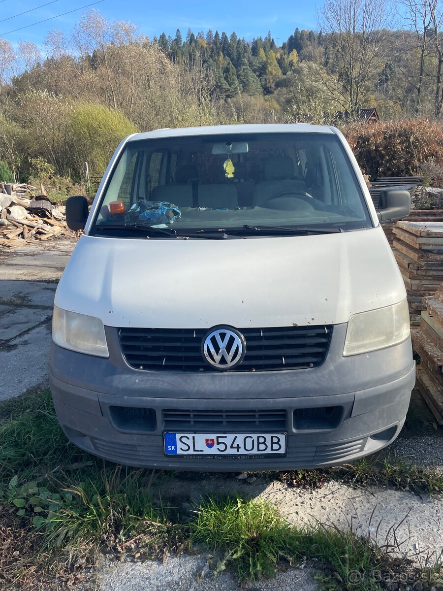 Predam VW T5 1,9 TDI - vypaluje poistku na ECU