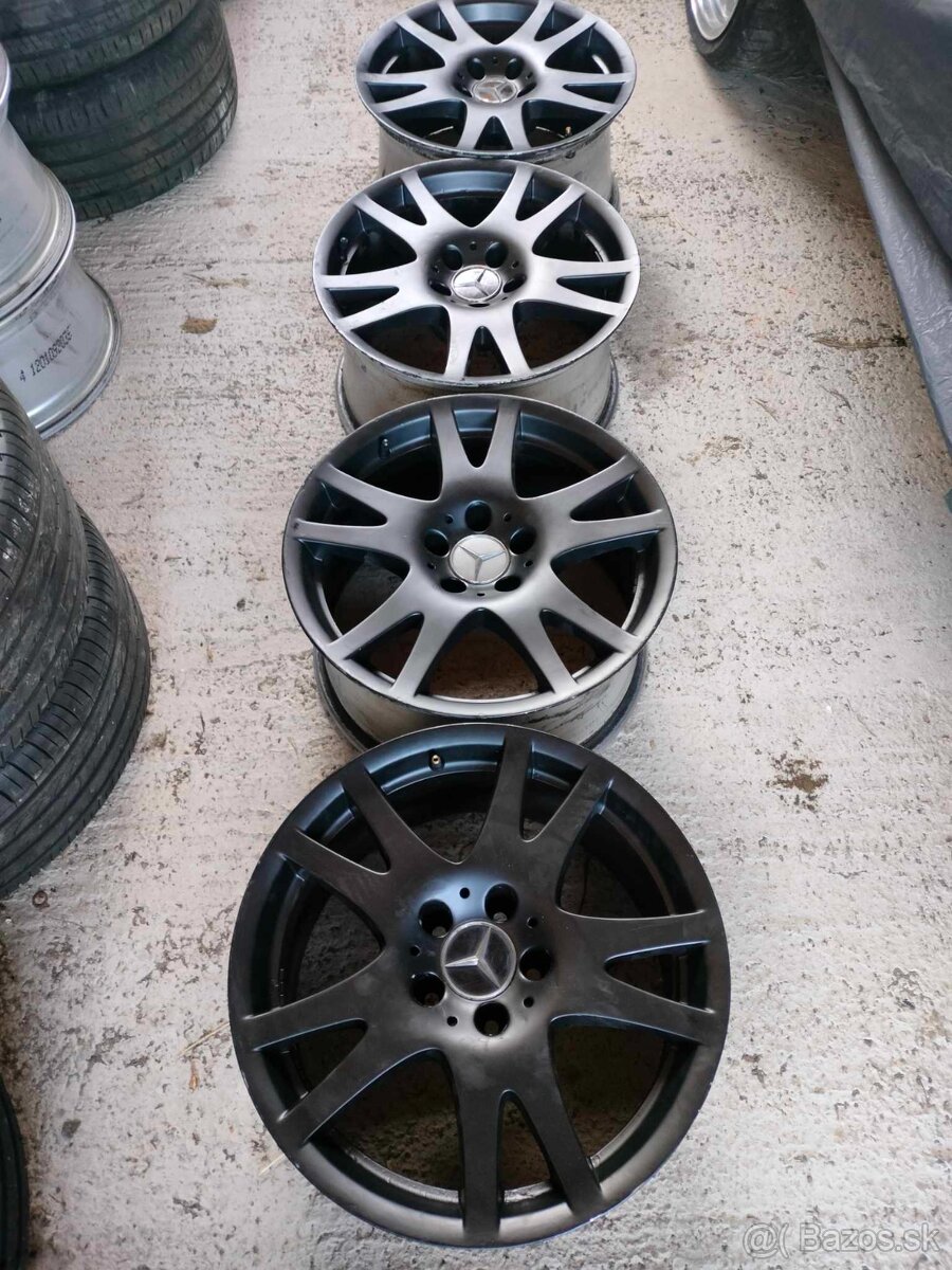 4ks alu disky orig. MB 5x112 R17 4ks 130 euro