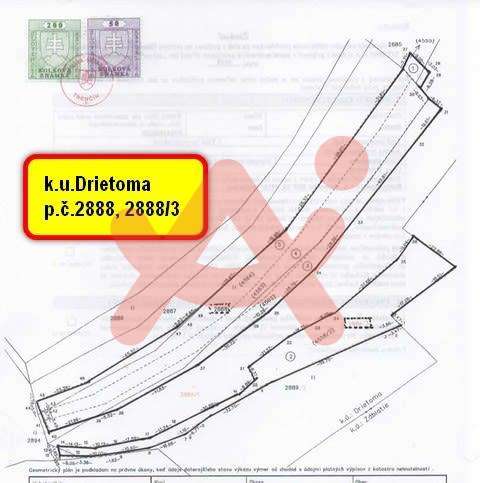 Bez maklérov predám zľavnený pozemok v lokalite Drietoma (ID