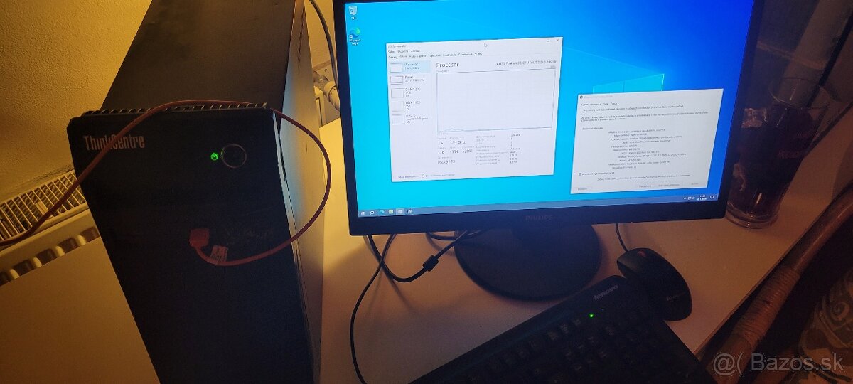 Intel Pentium 3,2GHz, 8GB RAM, 500GB SSD+500GB HDD WIN10pro