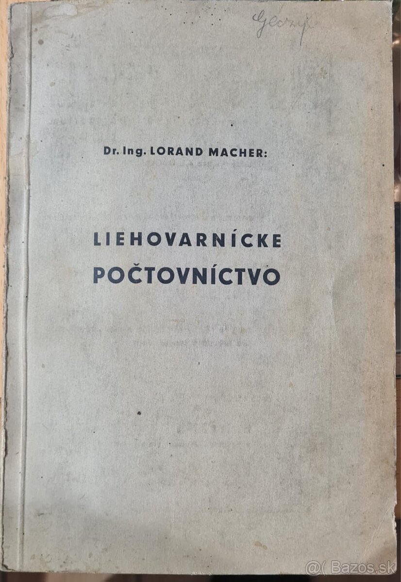 Liehovarnícke počtovníctvo