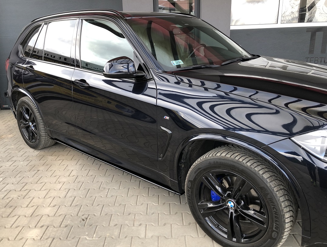 blatniky bmw x5 f15 zabry tuning oblozeni + listy pod prahy