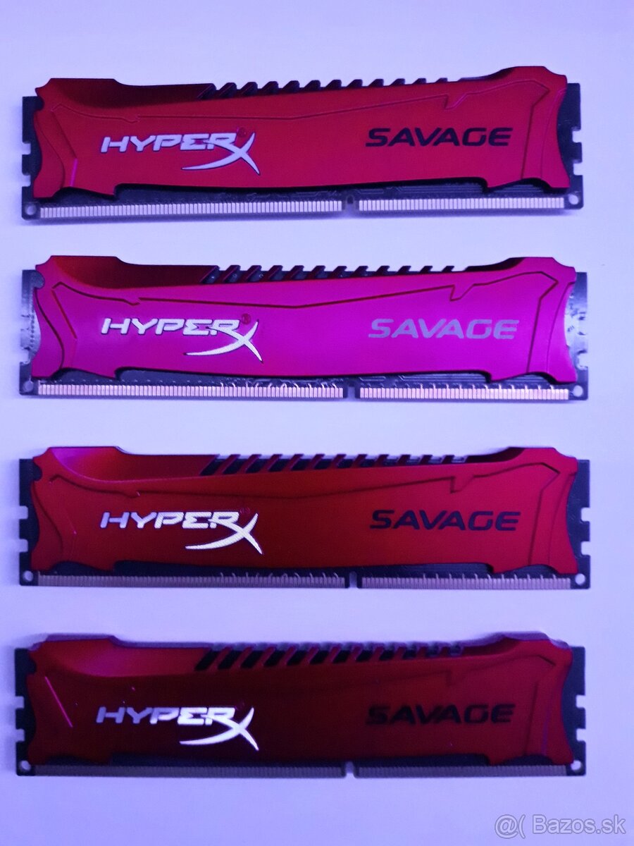 HYERX RED DDR3 16gb