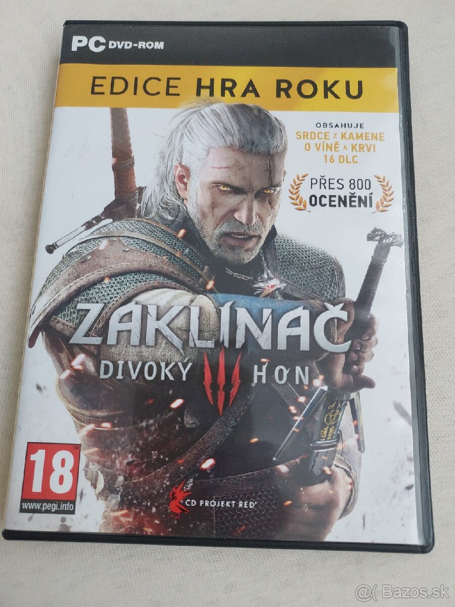 Witcher 3 Wild Hunt GOTY / Zaklínač 3 HRA ROKU PC