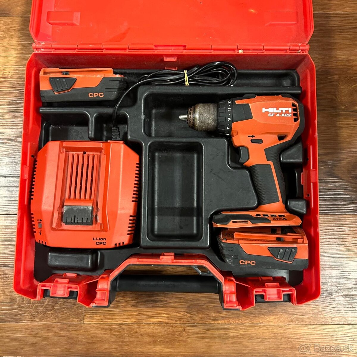 Hilti set Akumulátorový skrutkovač SF 4-A22