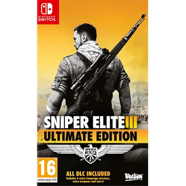 Predám hru na Nintendo SwitchSniper Elite 3 Ultimate Edition