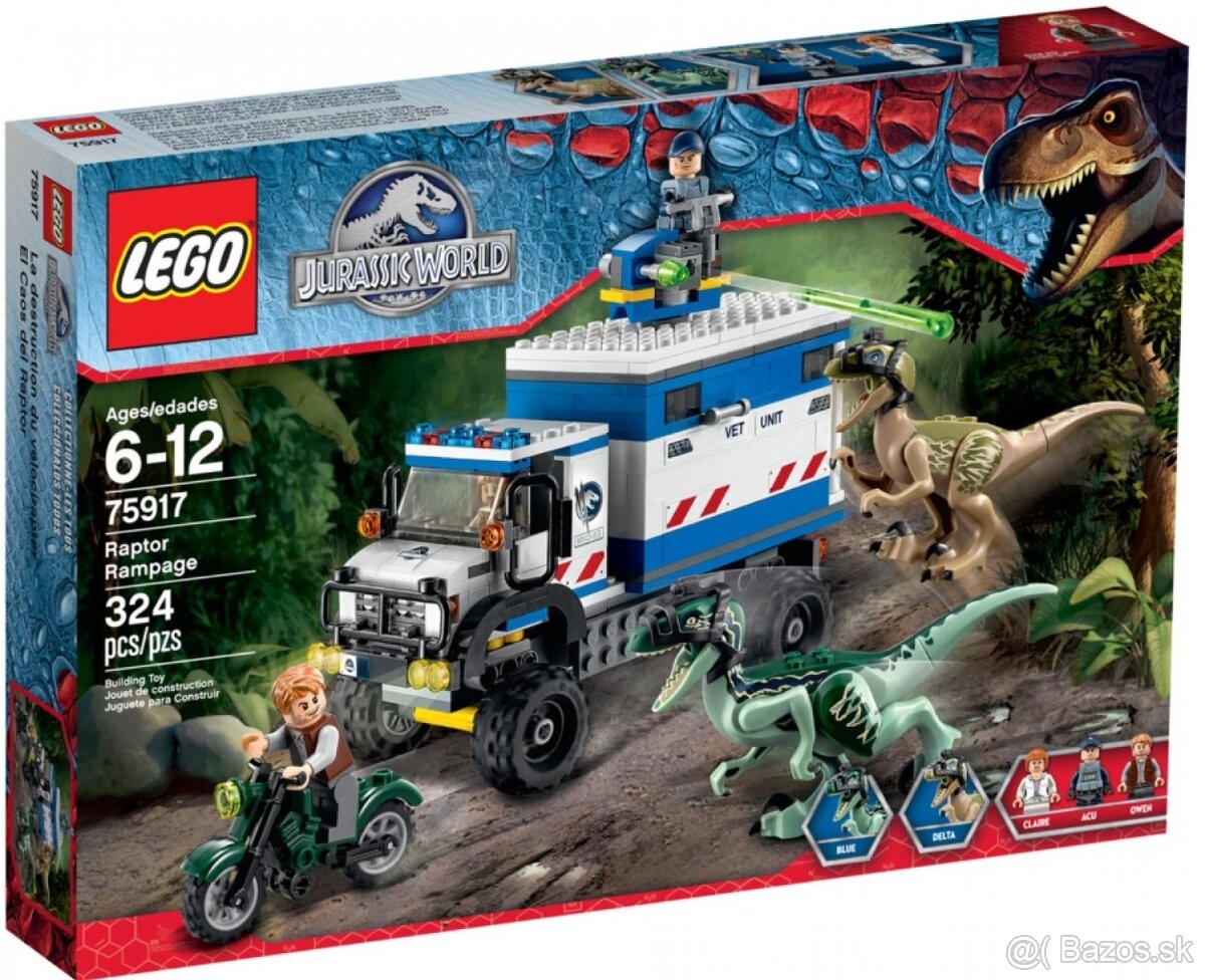 LEGO 75917 Jurassic World Raptor Rampage