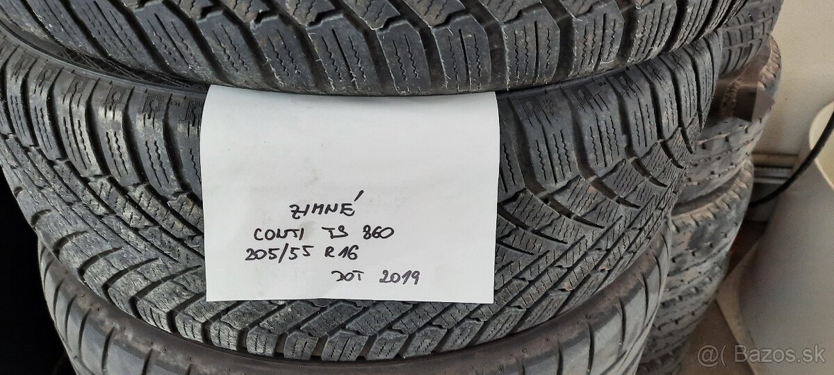 Pneu zimne 205/55 r16