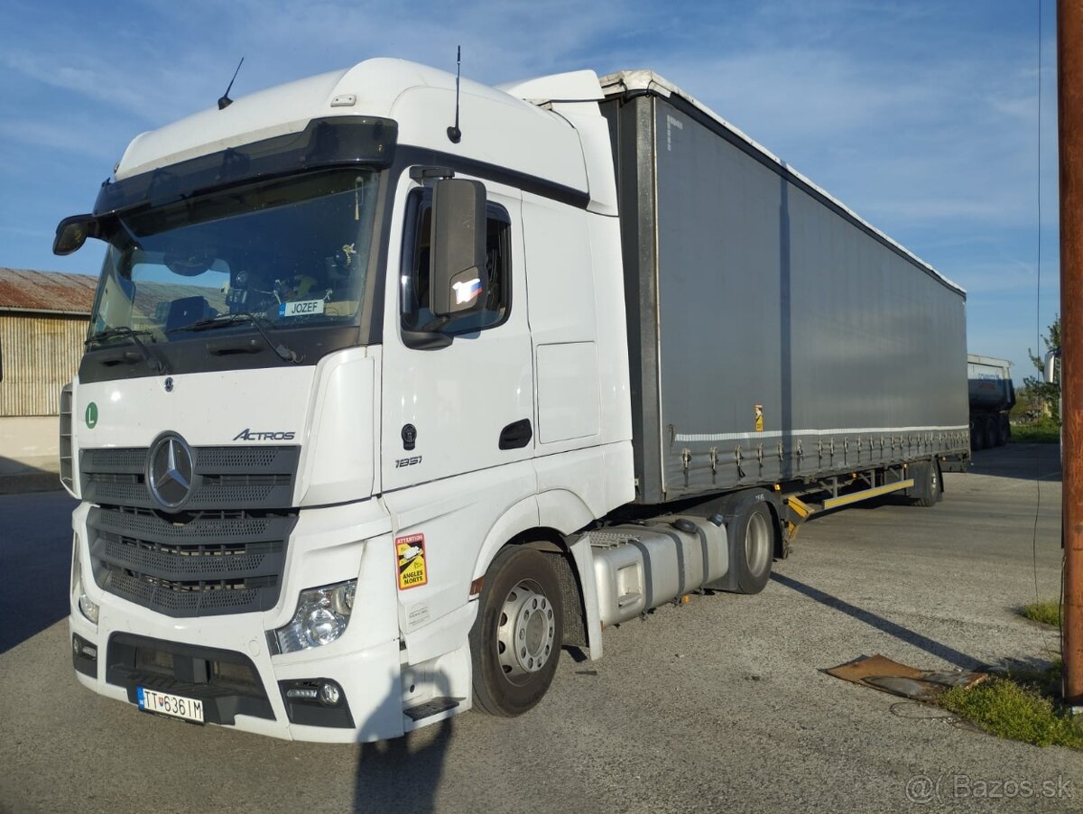 Suprava Tahac Mercedes Actros 1851 2021 + MEGA naves plachta