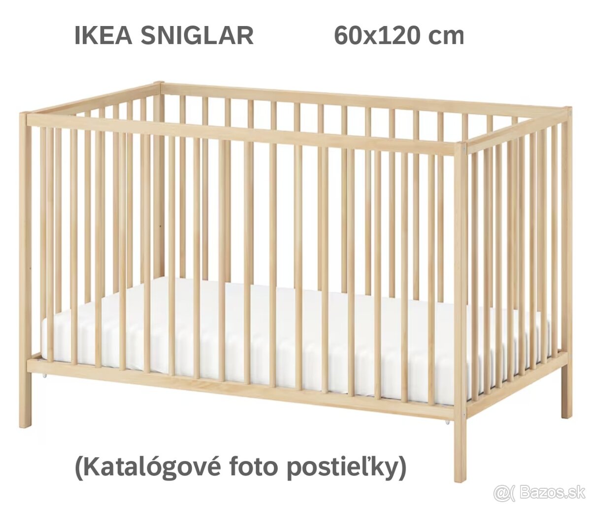 Detská postieľka IKEA SNIGLAR